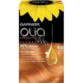 Garnier Olia Ammonia-Free Hair Color 8.43 Intense light gold copper