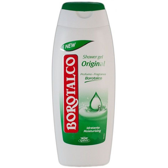 Borotalco Original moisturizing shower gel unisex 250 ml