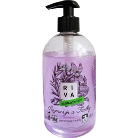 Riva Rosemary and Violets antibacterial liquid soap dispenser 500 g