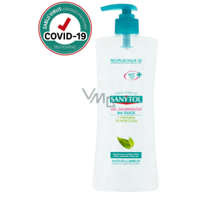 Sanytol Disinfection disinfectant gel for hands destroys viruses and bacteria 500 ml