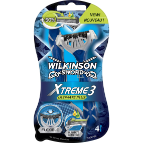 Wilkinson Sword Xtreme 3 Ultimate Plus razor for men 4 pieces