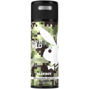 Playboy Play It Wild for Him SkinTouch deodorant spray for men 150 ml