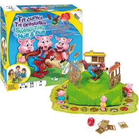 EP Line Three Pigs family board game, recommended age 4+