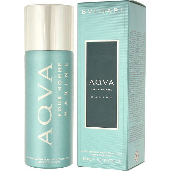 Bvlgari Aqva pour Homme Marine Deodorant Spray 150 ml