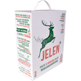Jelen Soap Laundry Powder Box 60 Loads 3 kg