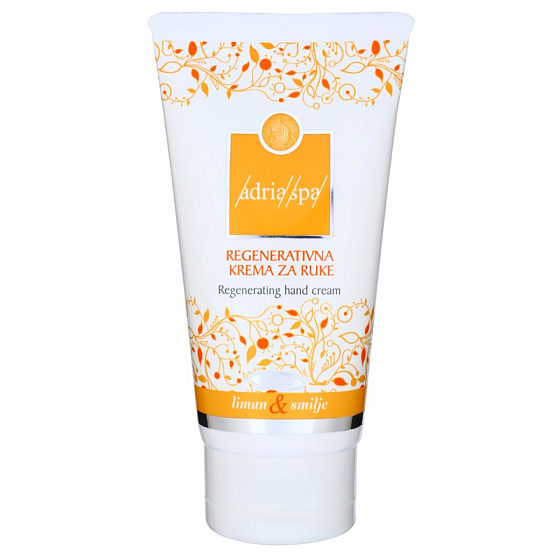 Adria Spa Citron & Immortelle regenerating hand cream 75 ml