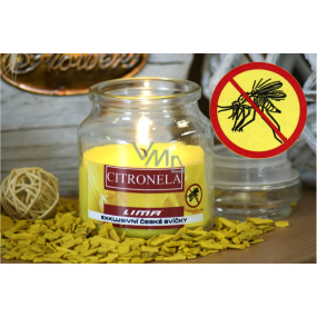 Lima Aroma Dreams Citronella repellent aromatic candle glass with lid 120 g