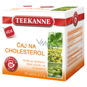 Teekanne Cholesterol herbal tea infusion bags 10 x 2 g