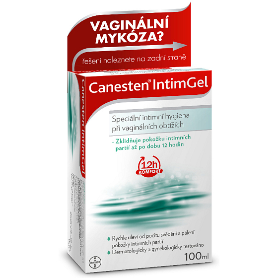 Canesten IntimGel special intimate hygiene for vaginal problems 100 ml