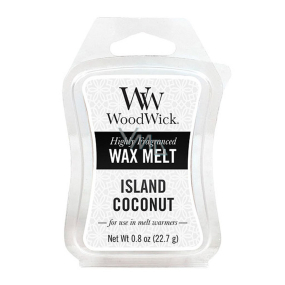 WoodWick Island Coconut - Coconut Island fragrant wax for aroma lamp 22.7 g
