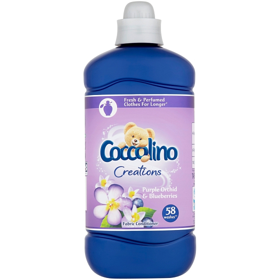 Coccolino Creations Purple Orchid & Blueberry concentrated fabric softener 58 washes 1.45 l