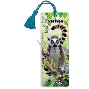 Prime3D bookmark - Lemur 5.7 x 15.3 cm