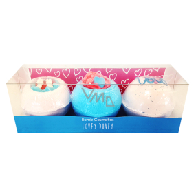 Bomb Cosmetics Heavenly Love Mix of Bath Blasters 3 x 160 g, cosmetic set