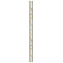 Ditipo Gift wrapping paper 70 x 200 cm white, gold feathers