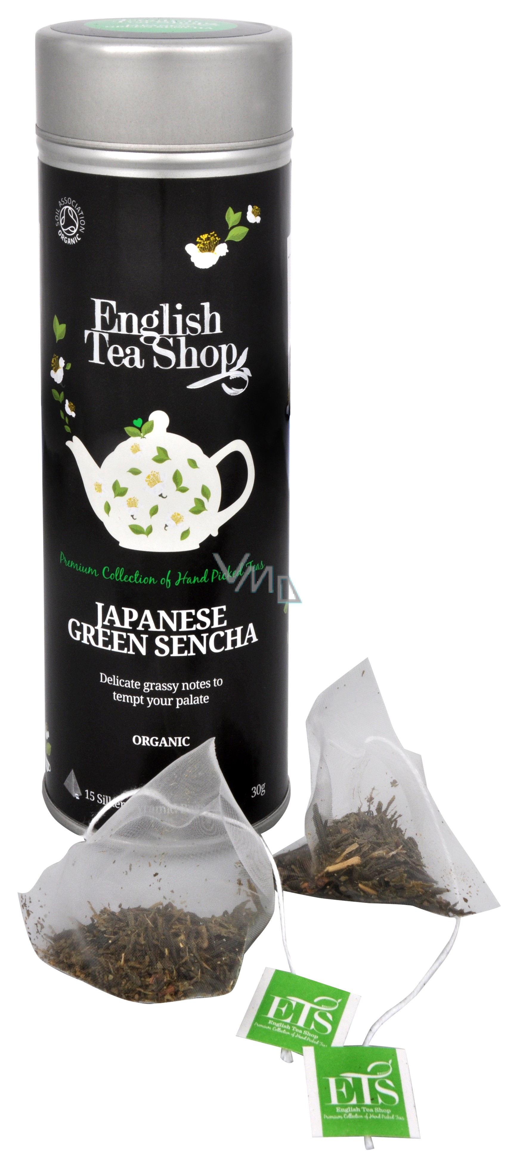English Tea Shop Bio Sencha Green Tea 15 pieces of biodegradable tea