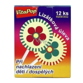 VitaHarmony VitaPop Lollipop relief for colds of children and adults 12 pieces