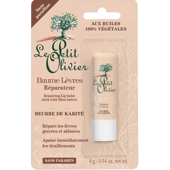 Le Petit Olivier Shea Butter Moisturizing Lip Balm 4 g