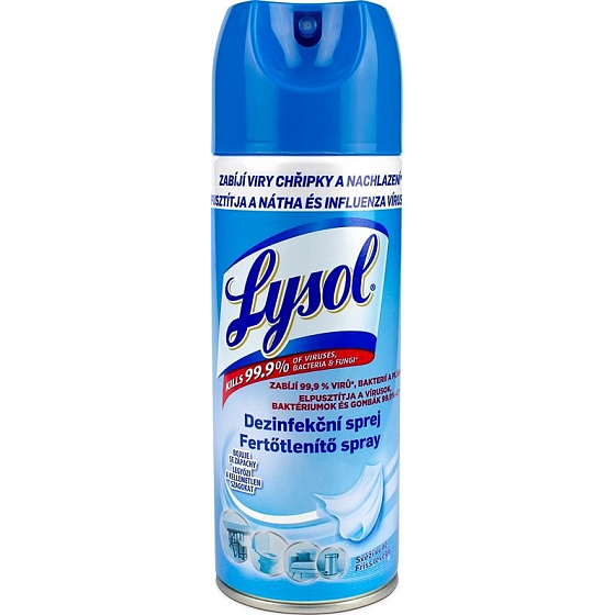 Lysol Fresh scent of disinfectant spray on more than 100 surfaces, 400 ml