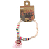 Albi Jewelry bracelet made of beads Turtle symbol of longevity, Tassel protection, energy 1 piece different colors