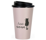 Albi Eco Travel thermo mug Cat's Mom 350 ml