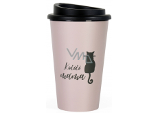 Albi Eco Travel thermo mug Cat's Mom 350 ml