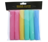 Duko Papiloty shaped foam curlers in different colours 24 mm 6 pieces