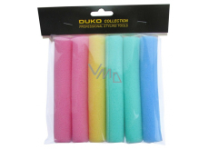Duko Papiloty shaped foam curlers in different colours 24 mm 6 pieces