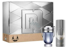 Paco Rabanne Invictus eau de toilette 100 ml + deodorant spray 150 ml, gift set for men