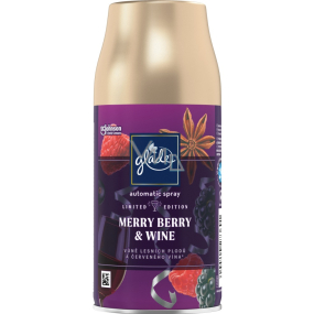 Glade Merry Berry & Wine automatic air freshener with the scent of berries and red wine spare cartridge spray 269 ml