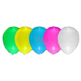 Balloon LED glowing mix of colours 30 cm 5 pieces