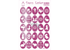 Arch Easter Decorative Stickers Holographic Eggs Pink 12 x 18 cm