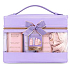 Baylis & Harding Jojoba and Vanilla shower cream 300 ml + body lotion 200 ml + shower gel 300 ml + body sponge, cosmetic set for women