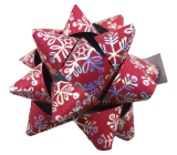Nekupto Starfish medium luxury Red 6,5 cm