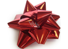 Nekupto Starfish medium luxury Red 6,5 cm