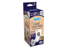 Swirl Wool Balls eco-friendly dryer balls made from 100% wool, 2 pieces
