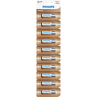 Philips Alkaline AA Battery 10 pcs LR6 Mignon 1.5V