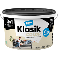 Het Klasik Color paint, 0017 white cream, 7+1 kg
