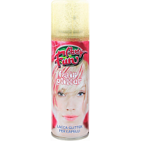 Party Fun Hair Spray with Glitter Silver, 125 ml