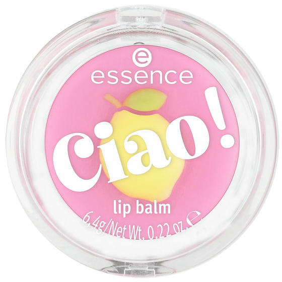 Essence Ciao! Lip Balm Lemonissima, 6.4 g