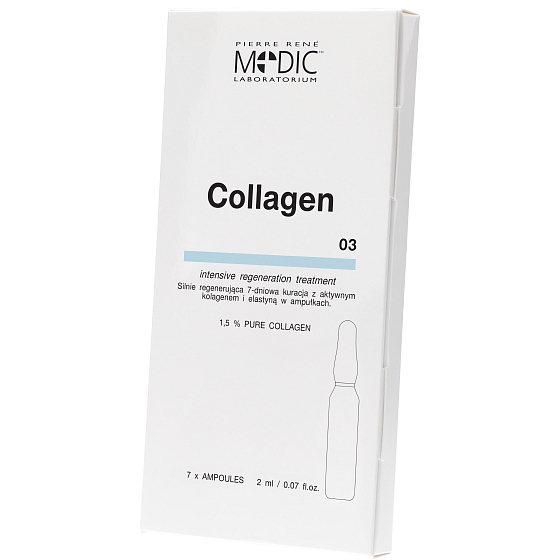 Pierre René Medic Collagen Regeneration Treatment in Ampoules 7 x 2 ml