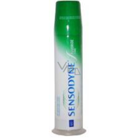 Sensodyne Fluoride containing potassium nitrate toothpaste reduces tooth sensitivity and exposed necks 100 ml pump