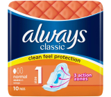 Always Classic Normal intimate pads 10 pieces