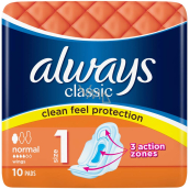 Always Classic Normal intimate pads 10 pieces