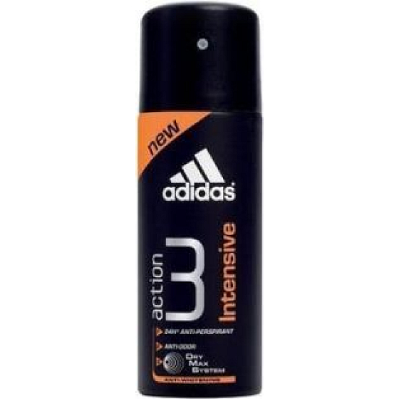 Adidas Action 3 Intensive antiperspirant deodorant spray for men 50 ml
