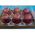 Admit Chocolates Tea Candle metallic claret ball 6 pieces