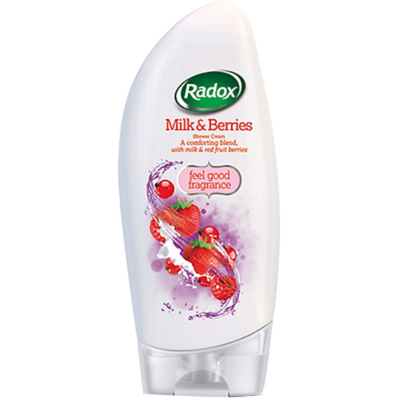 Radox Milk & Berries shower gel 250 ml