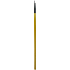 Cosmetic eyeliner brush of various colors 18 cm 1 piece 30160