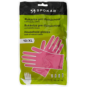 Spokar cleaning gloves rubber size 10