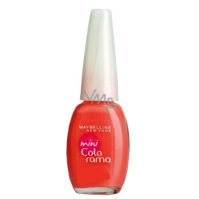 Maybelline Mini Colorama nail polish 105 Urban orange 7.5 ml
