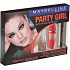 Maybelline Party Girl 10.4 ml + nail polish 7.5 ml + eyeliner 2 g, cosmetic set